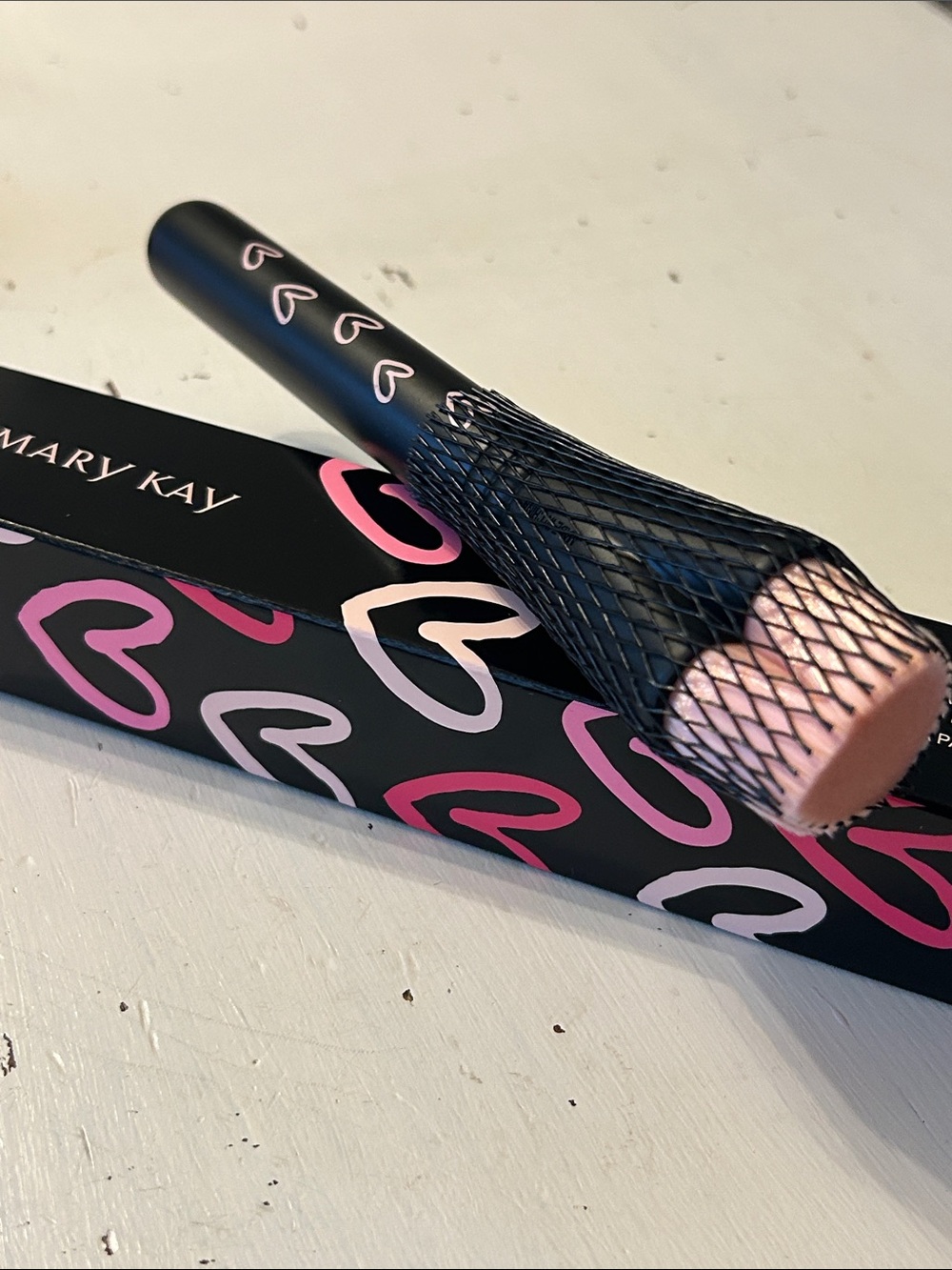 Mary Kay heart shaped foundation brush